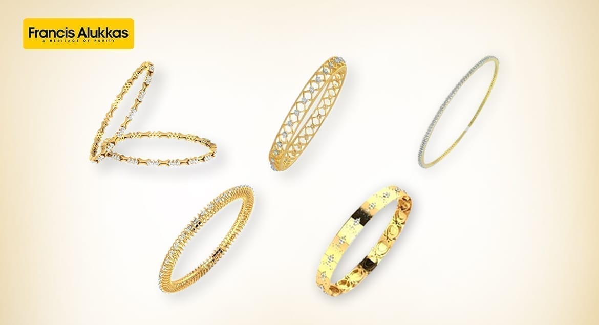 Single Line Diamond Bangles Designs- Sort By Popularity